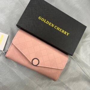 Golden Cherry Women's  Clutch | Ladies Purse Wallet By Uphaar Creators