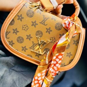 Women's Brackley Handbag | Comes with a Pouch, Scar and Strap | Ladies Small Handbag for Party or Casual Occasion|Textured Finish | Gift for Women