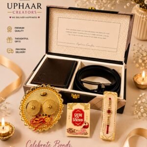 Premium Wallet & Belt Raksha Bandhan Gift Hamper