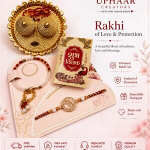 Premium Designer Rakhi Set Online | Uphaar Creators